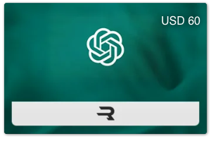 ChatGPT Rewarble Gift Card USD 60 (Global)